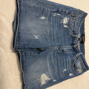 Judy Blue Embroidered Dandelion Shorts